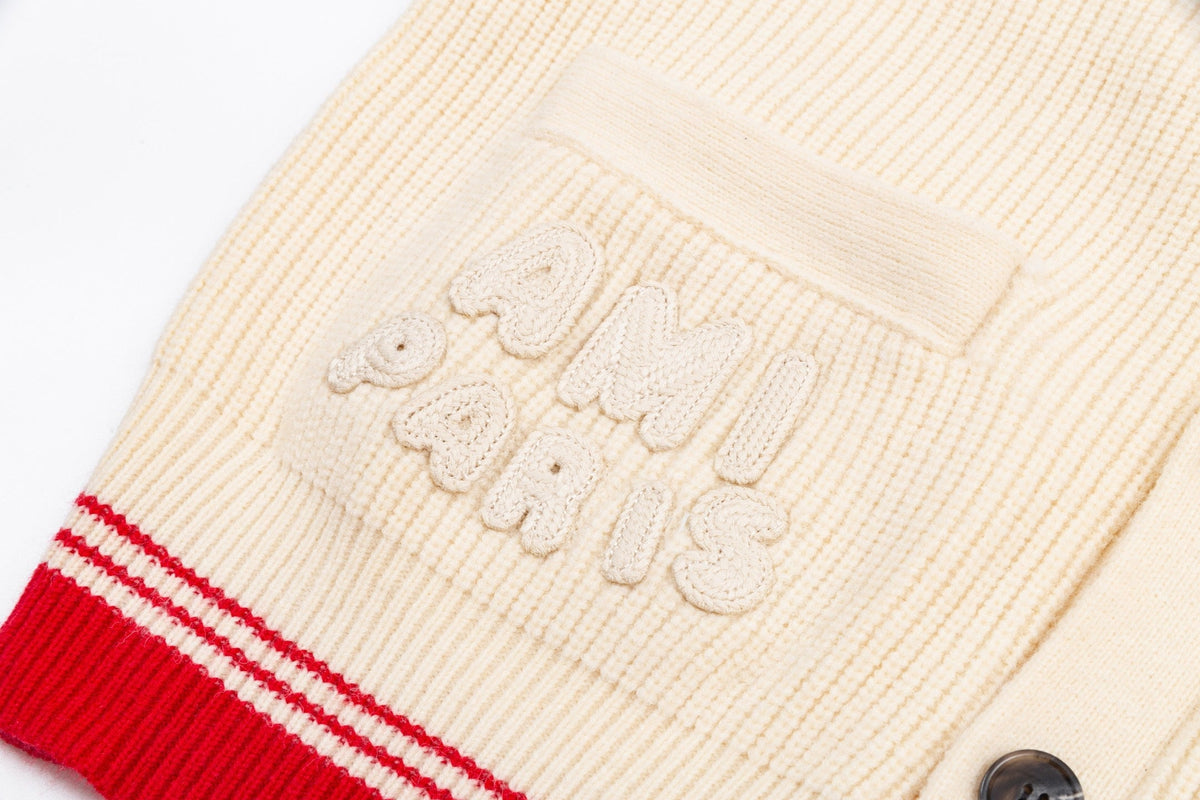 2026 AMI PARIS  Cardboard Sweater