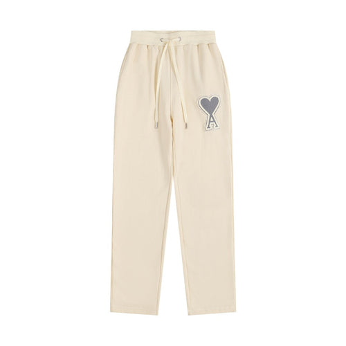 2026 AMI PARIS  Straight leg sweatpants