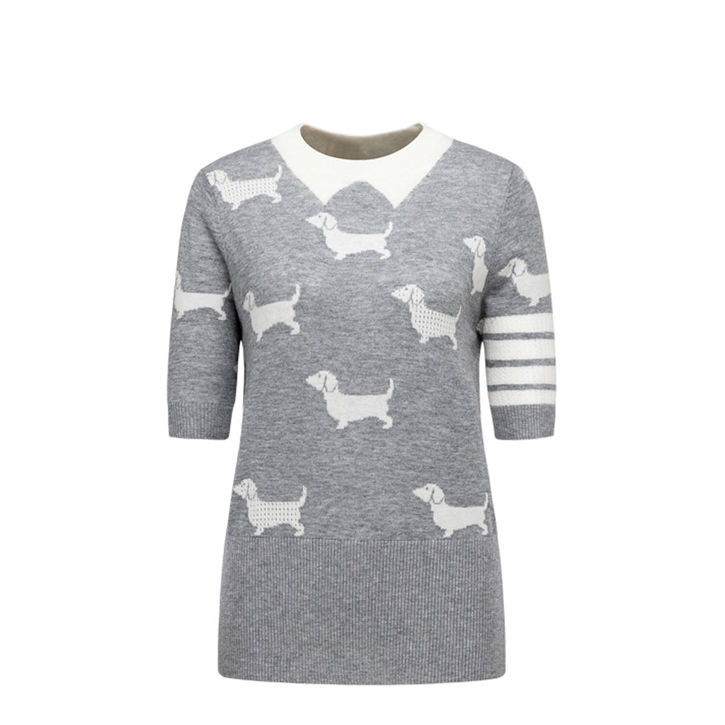 Thom Browne women puppy T-shirt