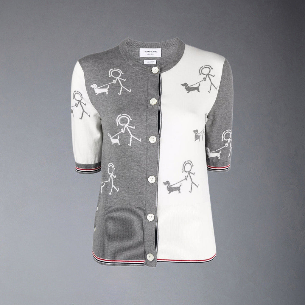Thom Browne Women puppy POLO shirt