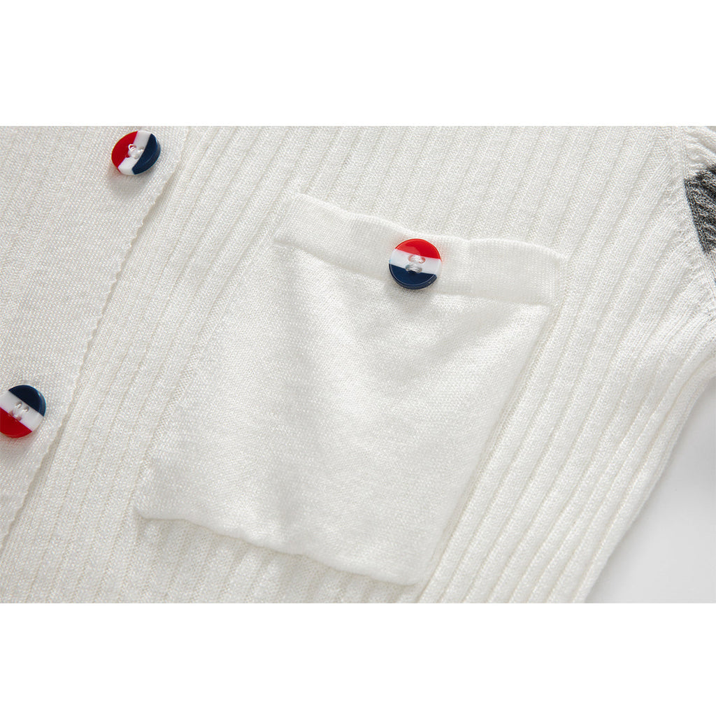 Thom Browne Women Color buckle POLO shirt