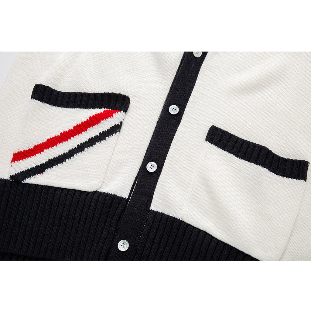 Thom Browne 2025ss Colorblock sweater