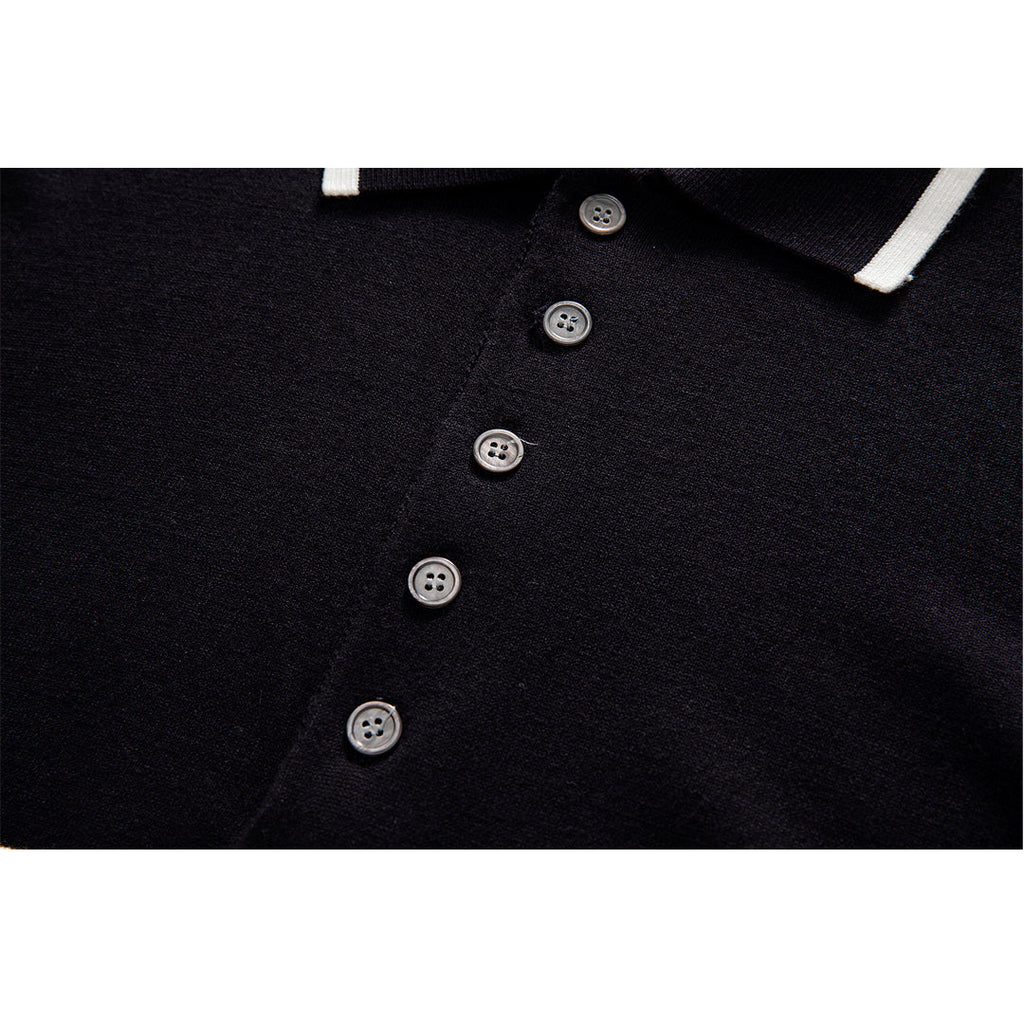 Thom Browne  Contrast stripes POLO Shirt