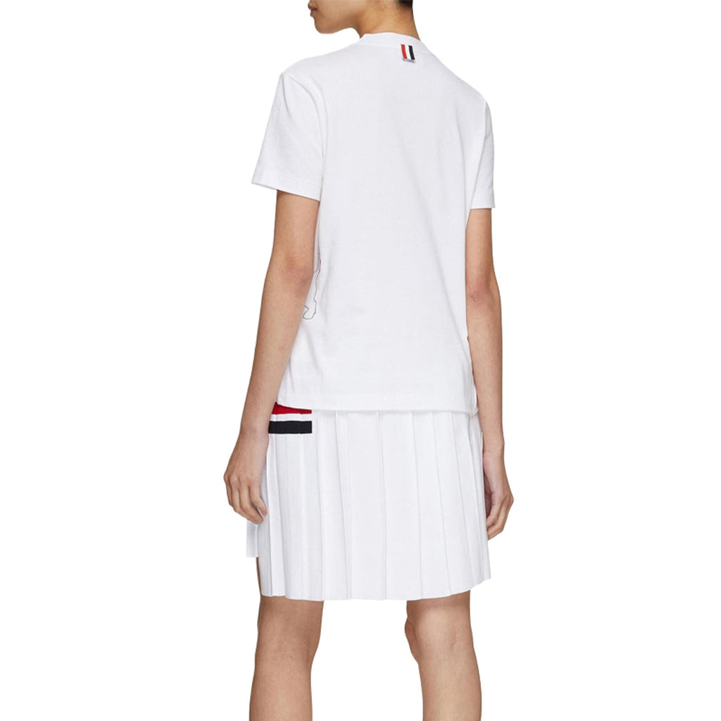 Thom Browne  Puppy embroidery T-shirt