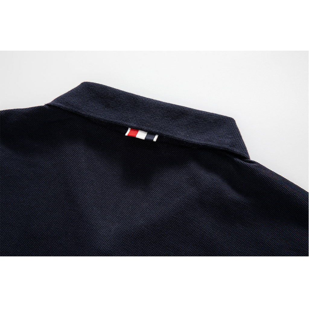 Thom Browne Pocket Stripes POLO Shirt