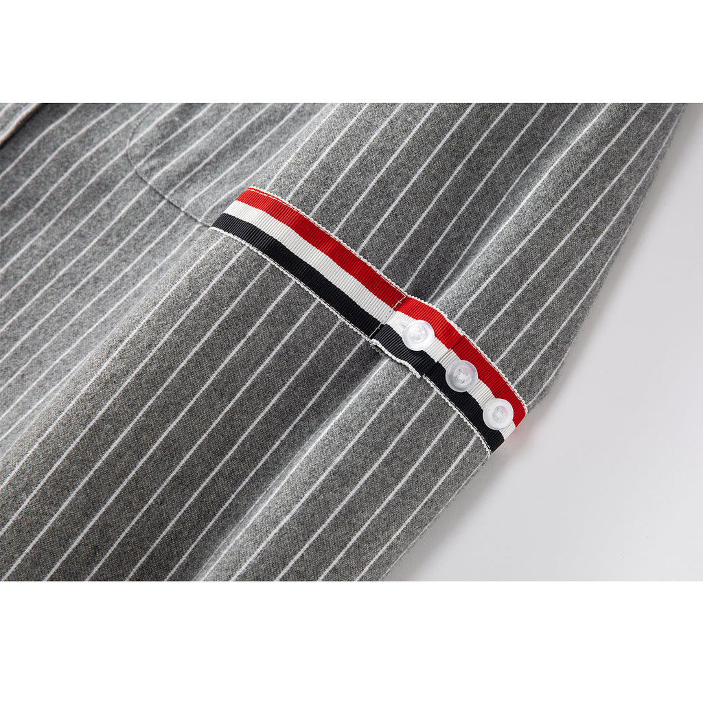 Thom Browne 4-Bar Thick Shirt