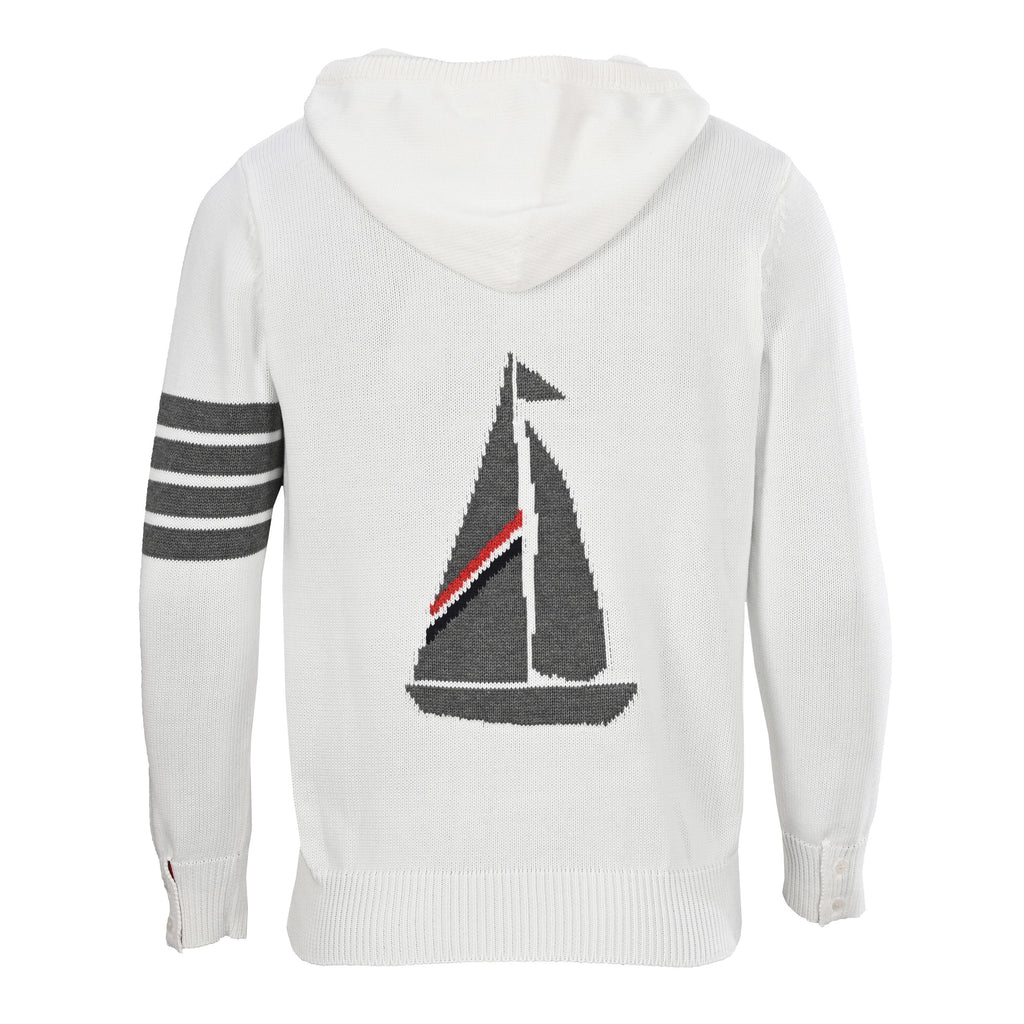 Thom Browne 2026ss Sailboat Hoodie