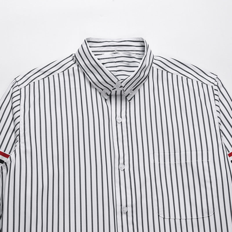 MR.TOM 4-Bar Stripes Shirt