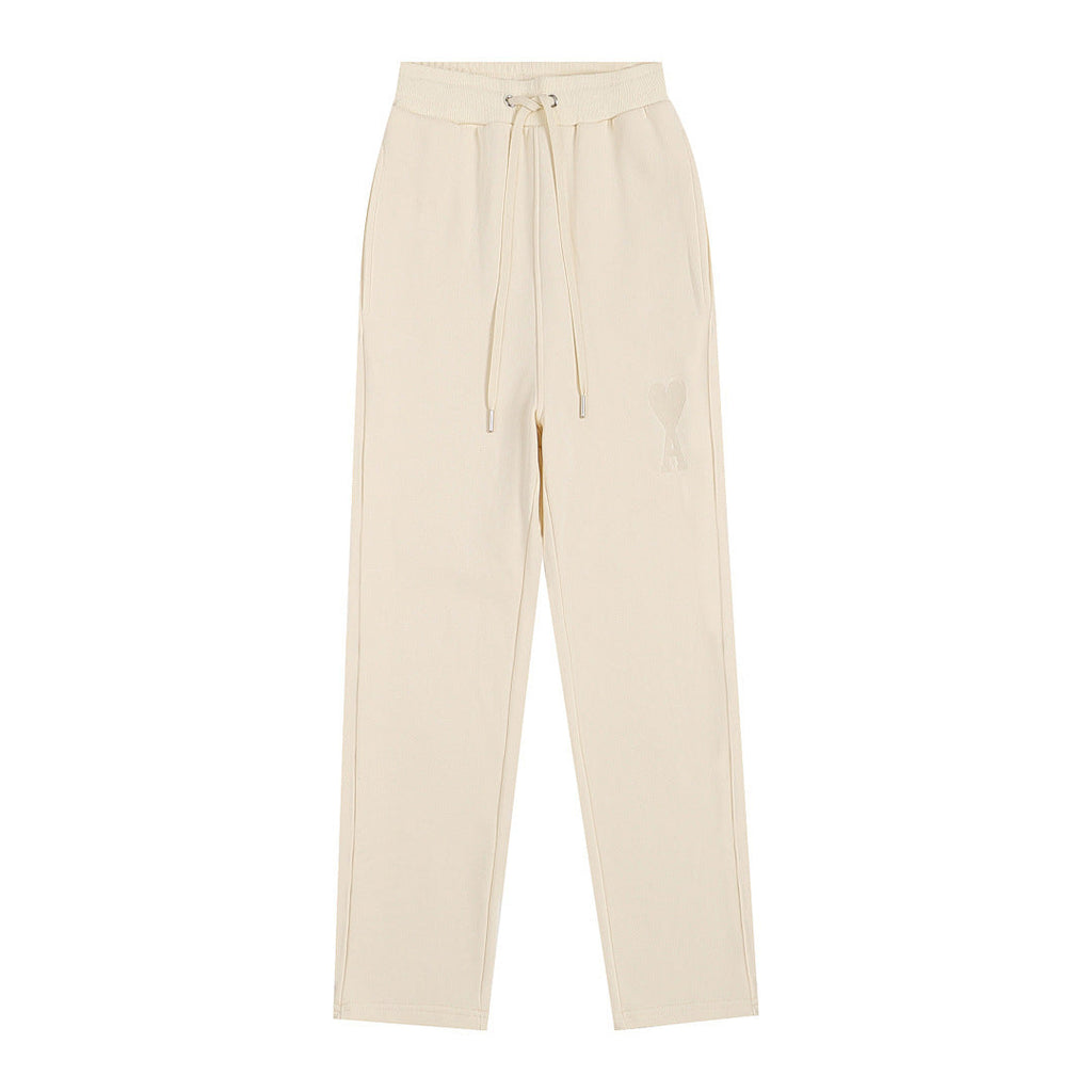 AMI PARIS  Straight leg Sweatpants