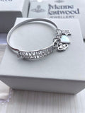 Vivienne Westwood 2026 Shell & Heart Initial Bracelet